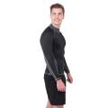 rashguard uzun kol erkek gri