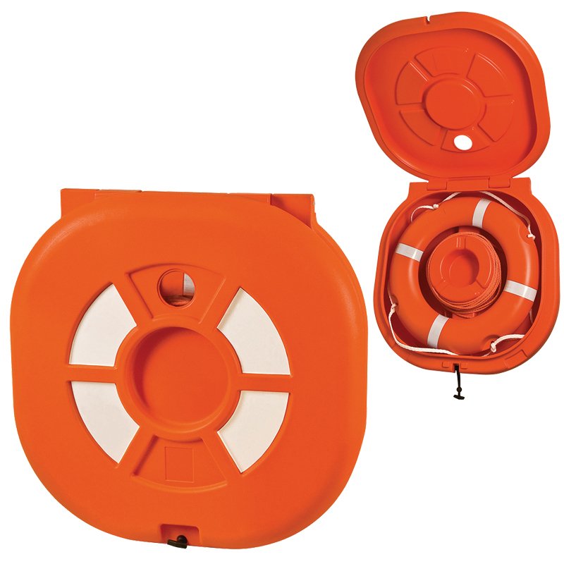 Container w/Door for Lifebuoy Ring O60 or 75cm