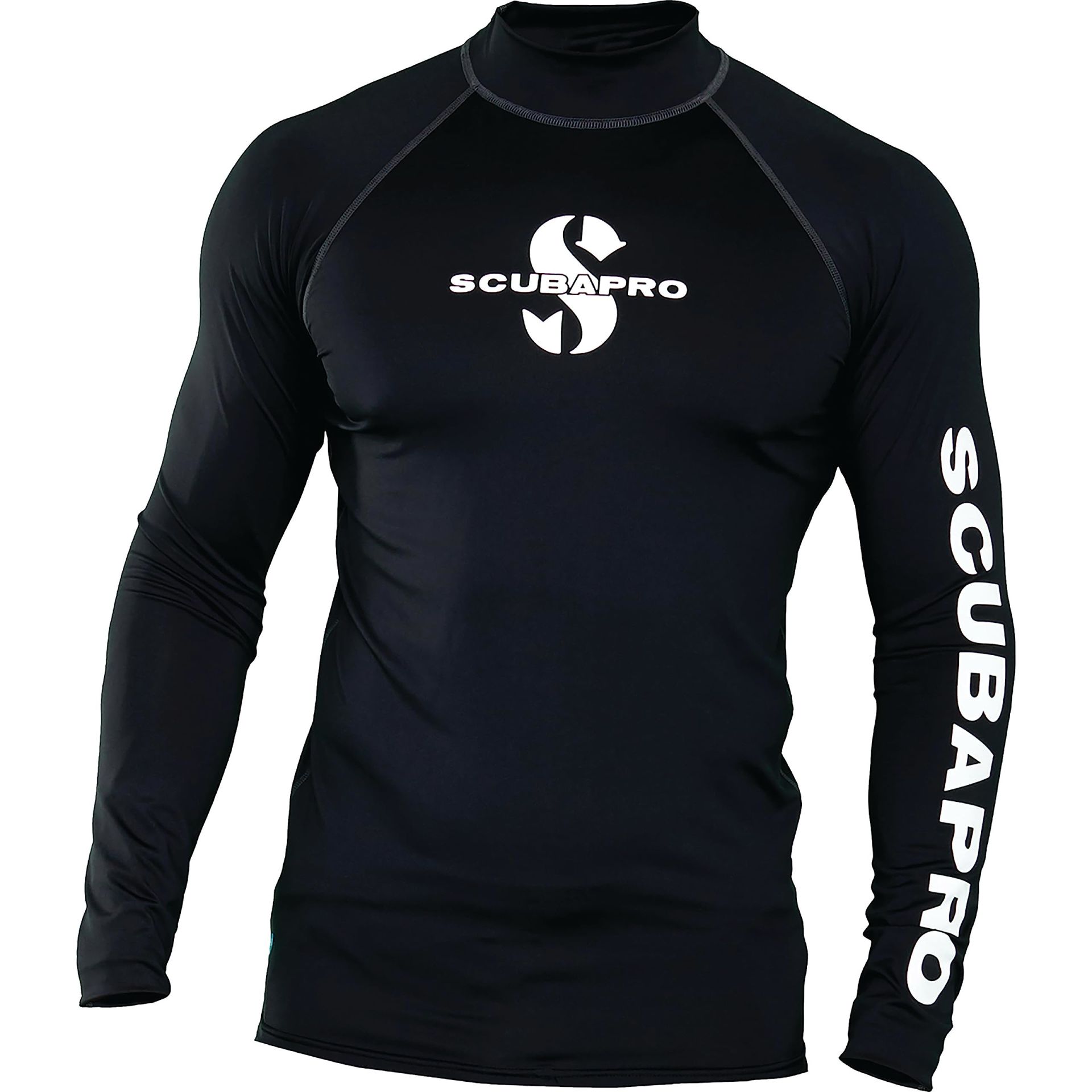 SCUBAPRO BLACK RASH GUARD