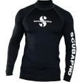 SCUBAPRO BLACK RASH GUARD