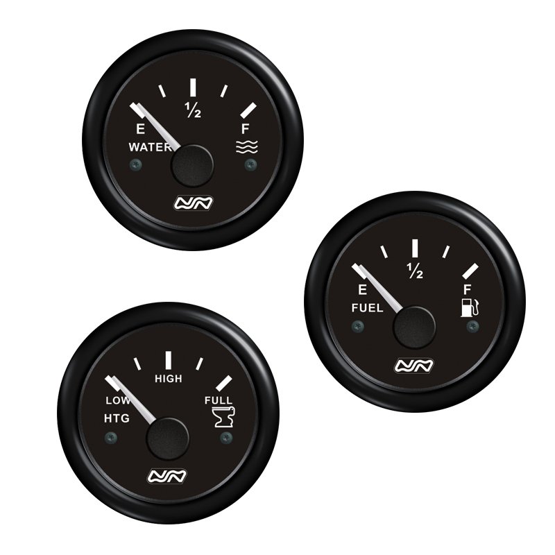 Fuel Level Gauge, 0-190 Ohm