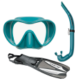 Scubapro Trinidad 3 Maske + Apnea Şnorkel + Jet Sport Palet