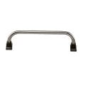 Footrest O22mm, Stainless Steel, 440x120mm