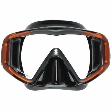 Crystal Vu Siyah Silikon Bronz Maske