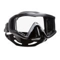 Crystal Vu Siyah Silikon Gri Maske