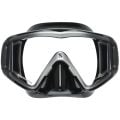Crystal Vu Siyah Silikon Gri Maske