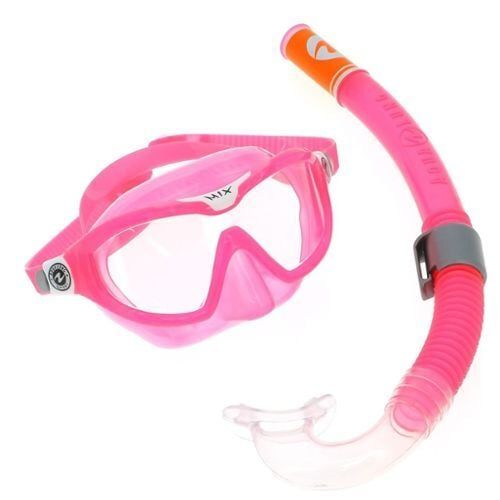 Aqualung Combo Mix Pembe Çocuk Maske Şnorkel Seti