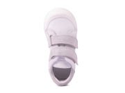 Sporty-2 Cırtcırtlı Beyaz Sneaker Unisex Hakiki Deri Çocuk Ayakkabısı
