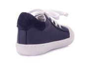 Sporty-2 Bağcıklı Lacivert Sneaker Unisex Hakiki Deri Çocuk Ayakkabısı