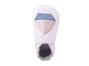 Little Boat Mavi Süet Tabanlı Hakiki Deri Unisex Çocuk ve Bebek Patik