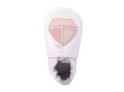 Little Boat Pudra Süet Tabanlı Hakiki Deri Unisex Çocuk ve Bebek Patik