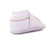 Little Boat Pudra Süet Tabanlı Hakiki Deri Unisex Çocuk ve Bebek Patik
