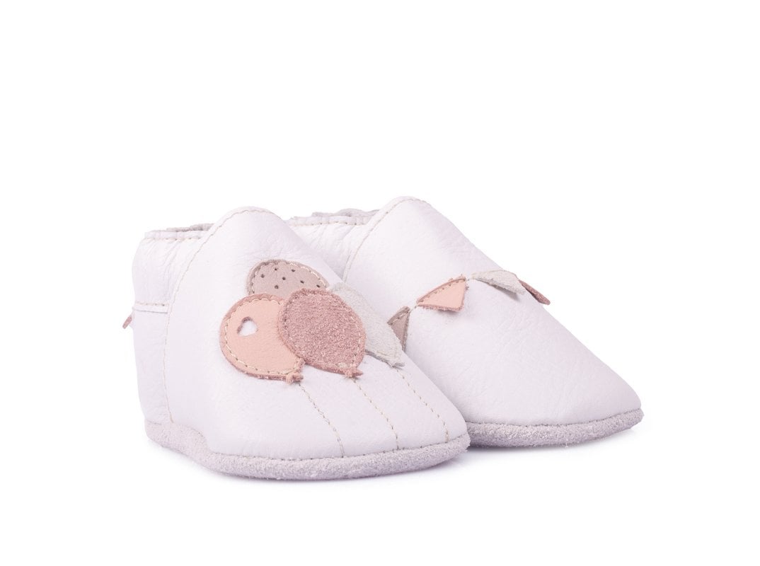 Little Balloon Süet Tabanlı Hakiki Deri Unisex Çocuk ve Bebek Patik