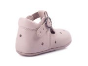 Starry Sky Taş Rengi Tokalı Unisex Hakiki Deri İlk Adım Çocuk Ayakkabısı