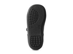 Lulu Unisex Hakiki Deri Siyah Çocuk Ayakkabısı