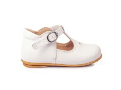 Little Bloom Unisex Hakiki Deri Beyaz Çocuk Ayakkabısı
