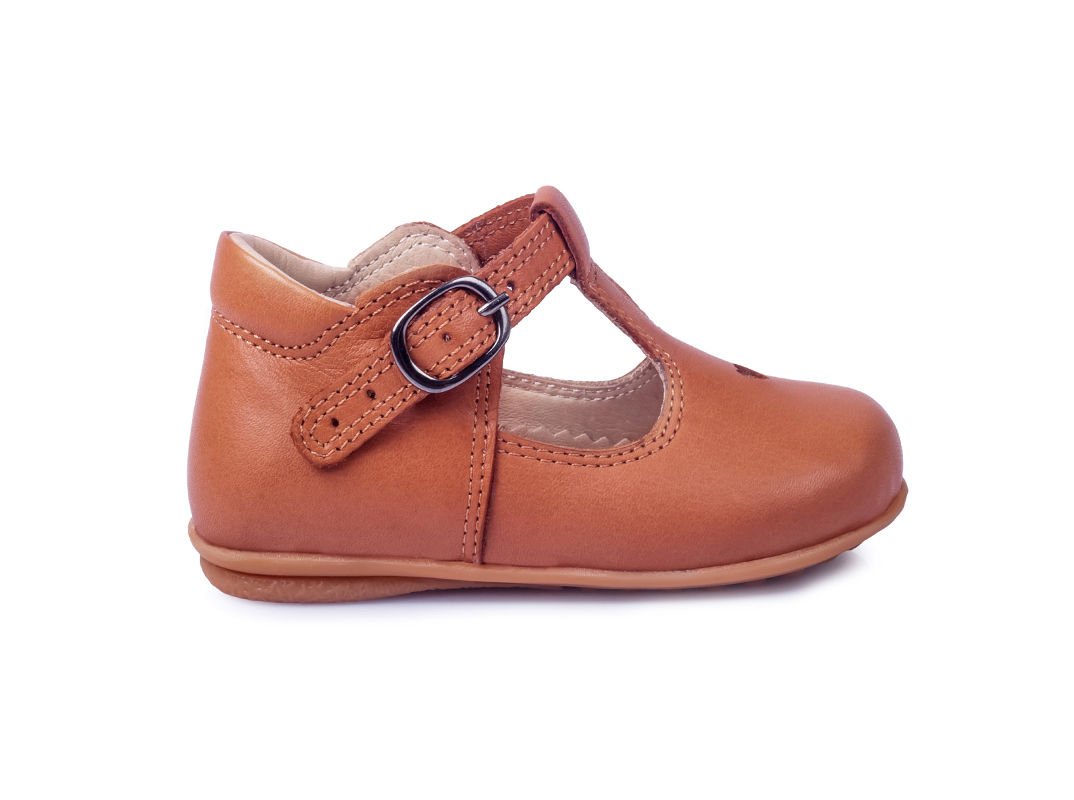 Little Heart Unisex Hakiki Deri Vizon Çocuk Ayakkabısı