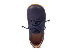 Lulu Unisex Hakiki Deri Lacivert Çocuk Ayakkabısı