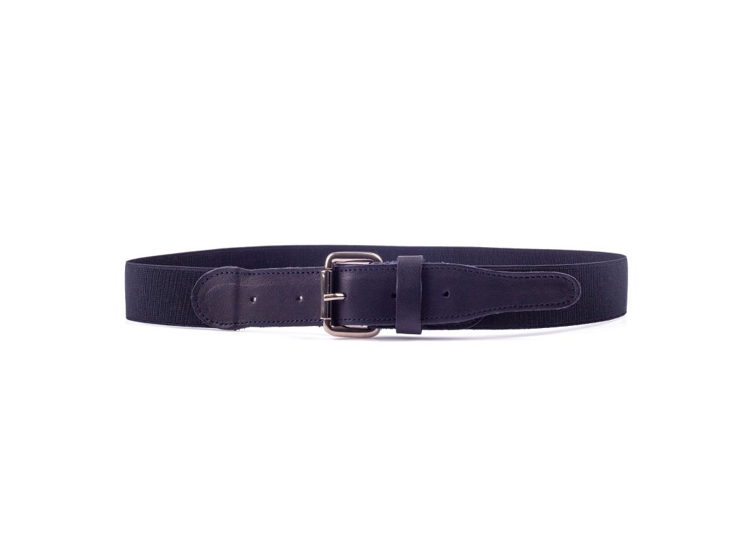 Lacivert Unisex Lastikli Dana Derisi Kemer