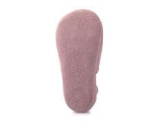 Little Ann Pembe Süet Tabanlı Hakiki Deri Unisex Çocuk ve Bebek Patik