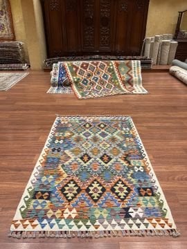 Renkli Etnik Kilim