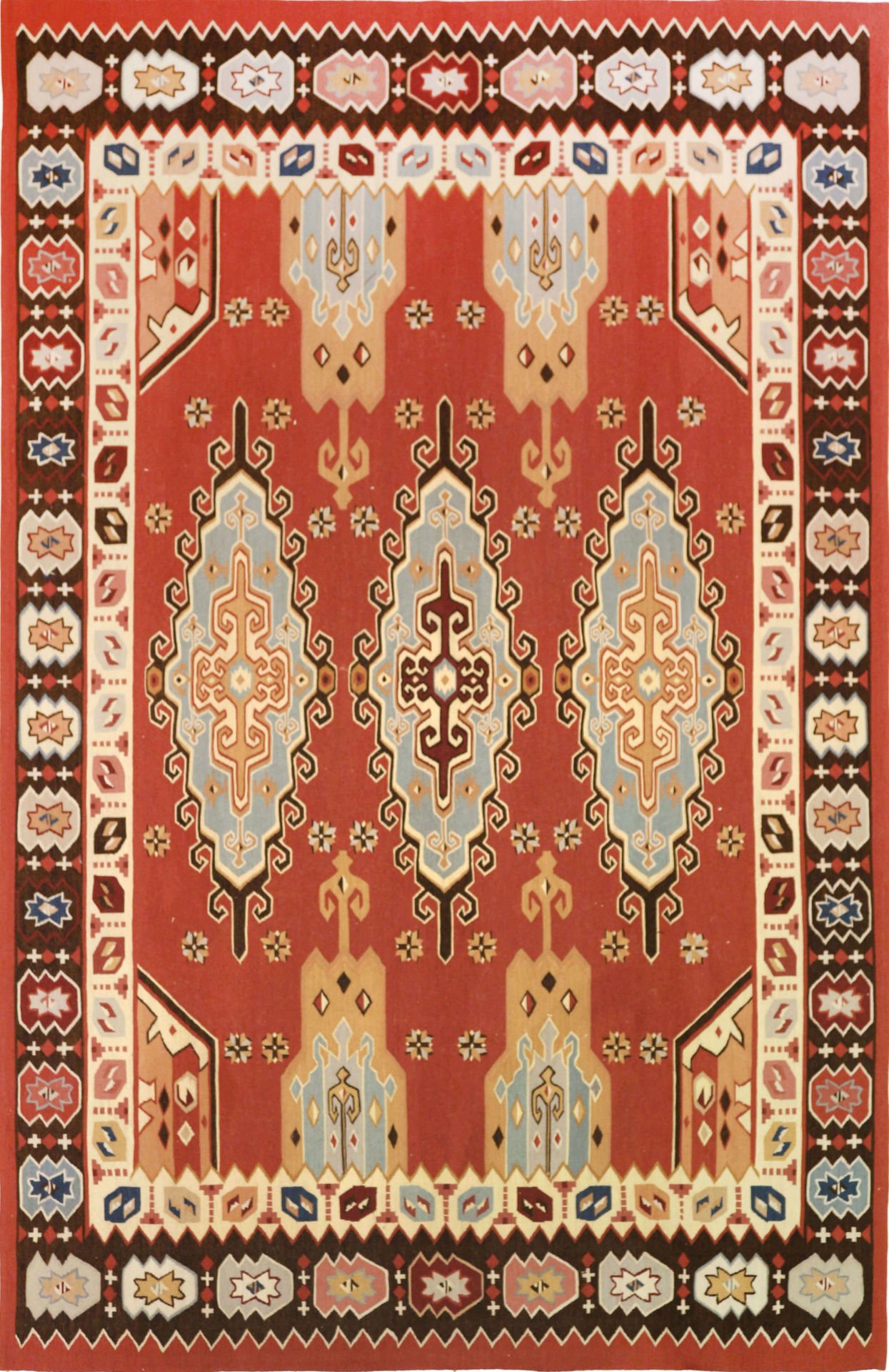 İnce El Dokuması Kilim