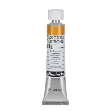 Schmincke 672 Gold Ochre HKS Designers' Gouache Boya 20 ml