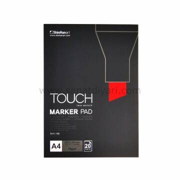 SHINHANART TOUCH TWIN MARKER PAD 75 GR 50 YAPRAK A4