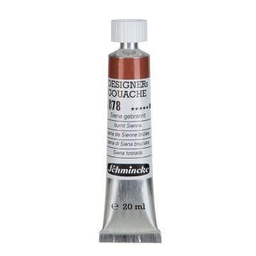 Schmincke 678 Burnt Sienna HKS Designers' Gouache Boya 20 ml