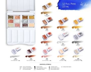 St. Petersburg White Nights Sulu Boya 12 Renk Code: 19421876