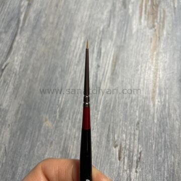 Da Vinci 170 seri no:10/0 micro nova sentetik kıl tezhip ve minyatür detay fırçası