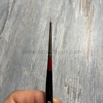 Da Vinci 170 seri no:15/0 micro nova sentetik kıl tezhip ve minyatür detay fırçası