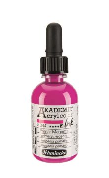 Schmincke Akademie acrylcolor Akrilik Mürekkep 50 ml 344 primary magenta