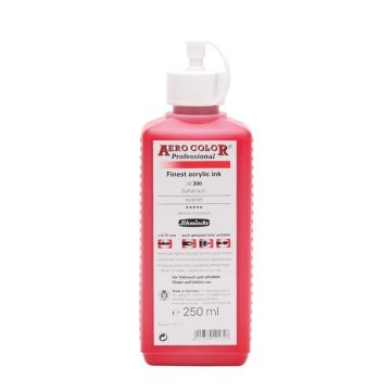 Schmincke Aerocolor Akrilik Mürekkep 250 ml 300 Scarlet