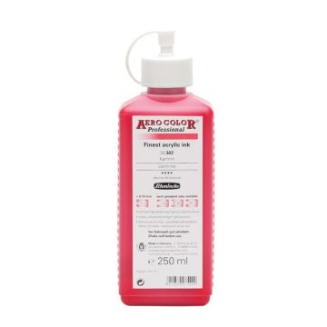 Schmincke Aerocolor Akrilik Mürekkep 250 ml 302 Carmine