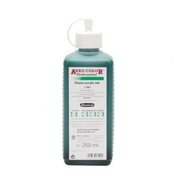 Schmincke Aerocolor Akrilik Mürekkep 250 ml 501 Brilliant Green