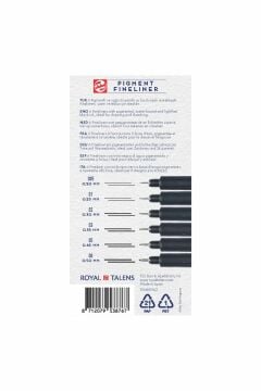 Talens Pigment Fineliner 6 Lı Set