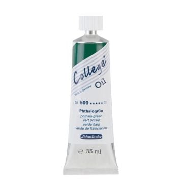 Schmincke College Oil Yağlı Boya 35 ml 500 phthalo green