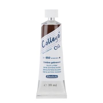 Schmincke College Oil Yağlı Boya 35 ml 650 burnt umber