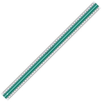 Linex 50 cm Super Series Anti-Slide Kaydırmaz Cetvel