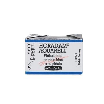 Schmincke Horadam Aquarell Artistik Sulu Boya Tam Tablet Seri 1 484 phthalo blue