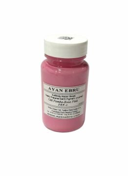 AYAN EBRU EZİLMİŞ HAZIR BOYA 105 cc. GÜL PEMBE