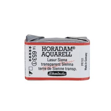 Schmincke Horadam Aquarell Artistik Sulu Boya Tam Tablet Seri 1 653 transparent sienna