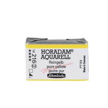 Schmincke Horadam Aquarell Artistik Sulu Boya Tam Tablet Seri 2 216 pure yellow