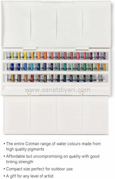 Winsor Newton Cotman Sulu Boya 45 Renk