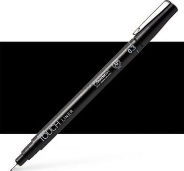 0,3 mm Siyah Shinhanart Touch Liner Teknik Çizim Kalemi