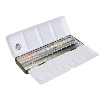 Schmincke Horadam Aquarell Özel Üretim Retro Sulu Boya Seti 12 x Yarım Tablet 74647