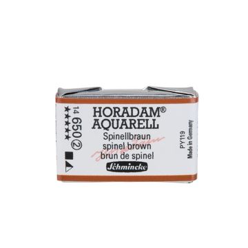 Schmincke Horadam Aquarell Artistik Sulu Boya Tam Tablet Seri 2 650 spinel brown