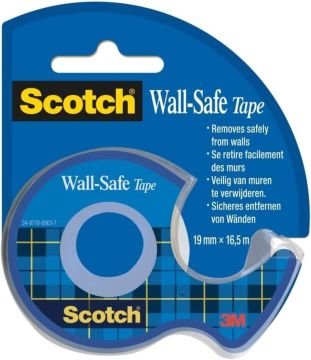 3M Scotch Şeffaf Bant mavi