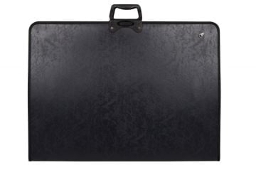 Abka Fermuarlı Proje Dosyası 55 x 75 Siyah Art College